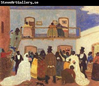 Pedro Figari Doble boda